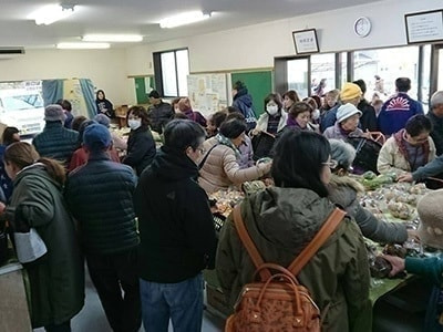産地直売「あい菜市」の様子