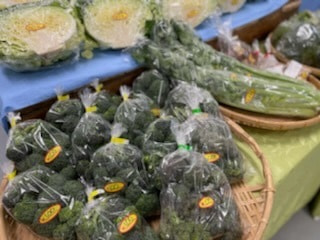 あい菜市の様子