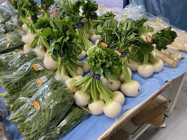 あい菜市の様子