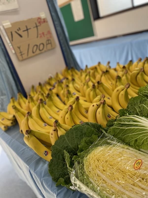 あい菜市の様子