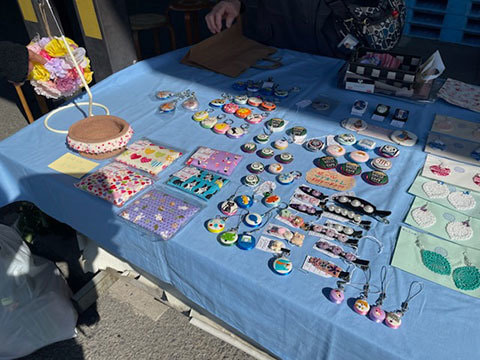 あい菜市の様子