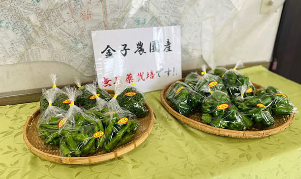 あい菜市の様子