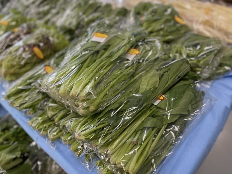 あい菜市の様子