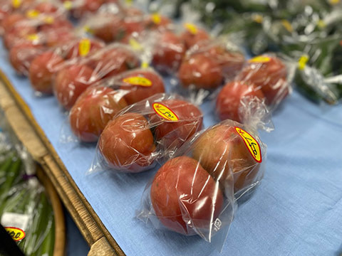 あい菜市の様子
