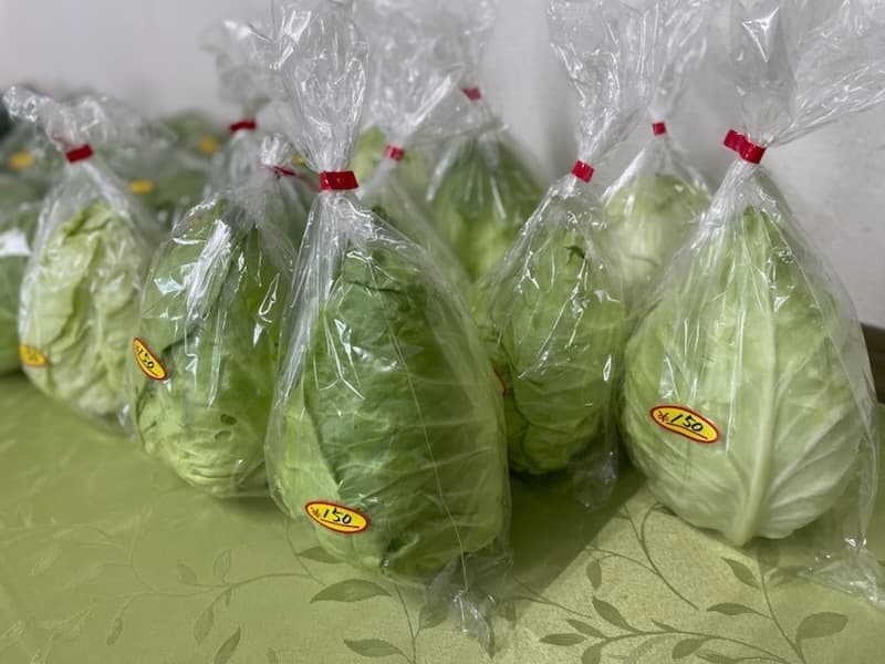 あい菜市の様子