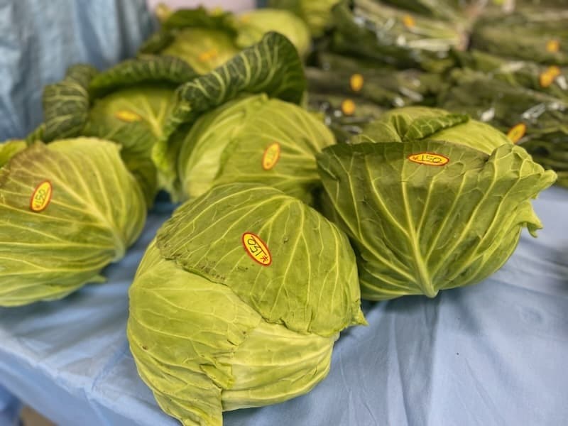 あい菜市の様子