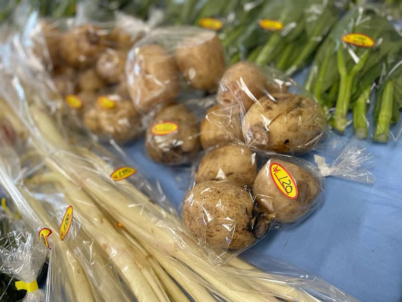 あい菜市の様子